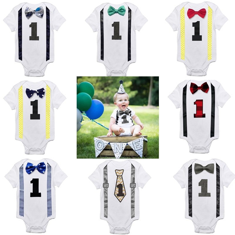 Toddler Boys Clothes  Jumpsuit 1st Birthday