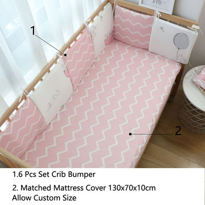 Baby Bed Crib Protector For Kids Cot Cushion