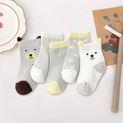 5Pair Baby Socks for Kids