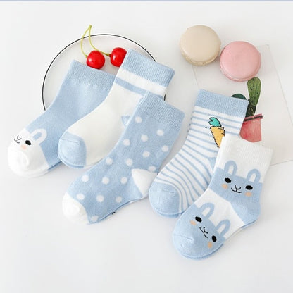5Pair Baby Socks for Kids