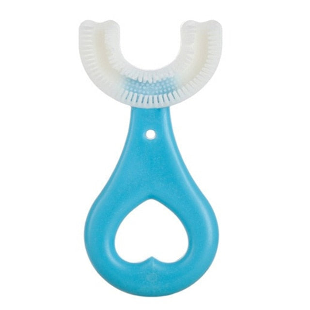 Kids Toothbrush U-Shape 360 Degree Infant Teether Baby